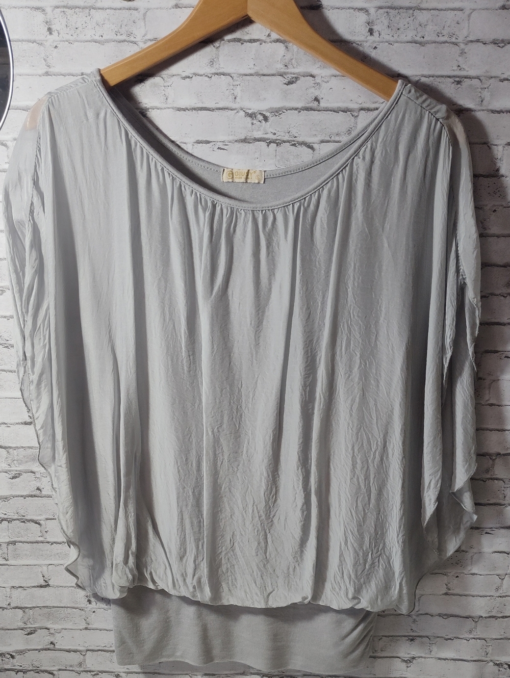 Giusy Silky Top Made In Italy